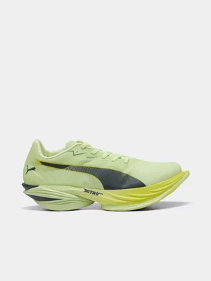 Puma Mens Fast-R Nitro Elite 3 Yellow Running Shoes