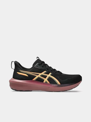 Asics Womens GT-1000 14 Black/Vivid Coral Running Shoes 