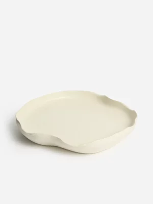 Jet Home Extra Extra Large Round Sculpted Irregular Bowl