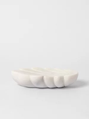 Trinket Bowl Carved Marble