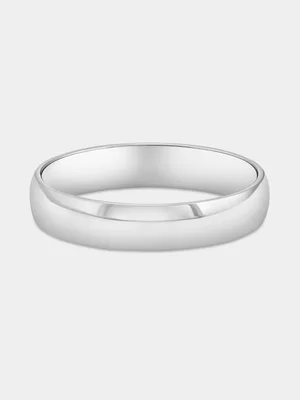 White Gold Wedding Band
