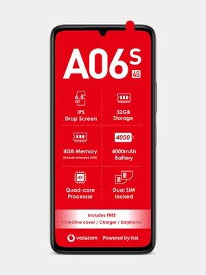 Itel A06s Dual Sim - Vodacom