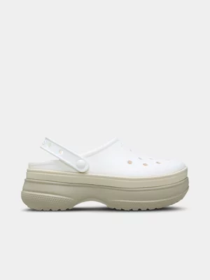 Crocs Classic Stacked Chalk Clog
