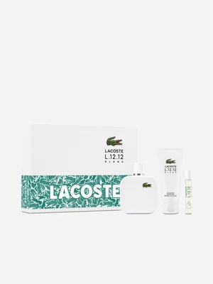 Lacoste L.12.12 Blanc Eau de Toilette Gift Set 