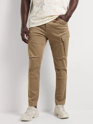 Relay Jeans Men's Premium Fashion Stone Cargo Pants