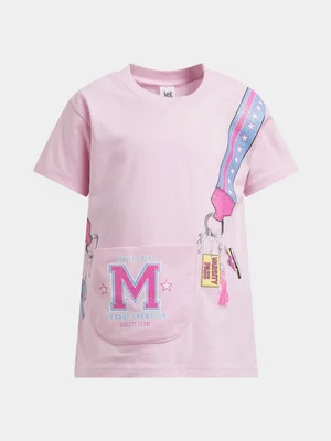 Jet Younger Girls Pink T-shirt