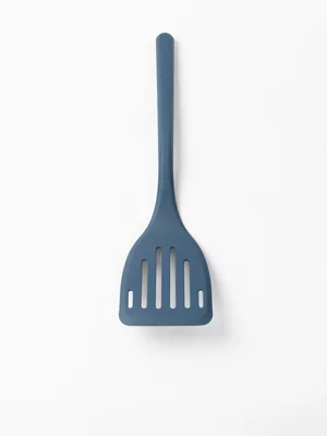 Sur La Table Silicone Slotted Turner Blue