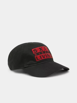 Men's Diesel C-Sux Black Cap