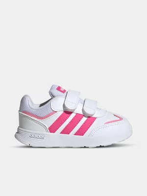 adidas Junior Infant Tensaur Switch White/Pink Sneakers 