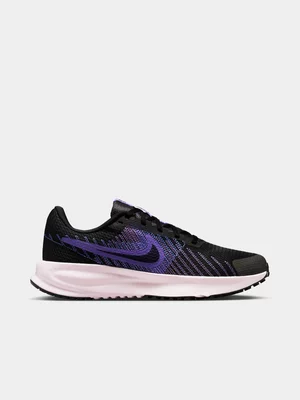 Nike Womens Run Defy Black/Violet Running Shoes