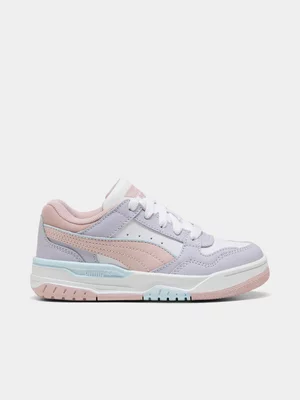 Puma Kids Rebound Retro Lilac/Mauve Sneaker