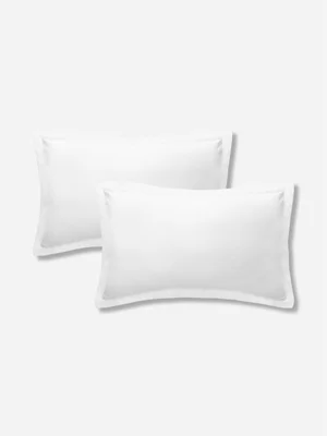 Volpes Cotton 200tc Oxford White Pillowcase Pair