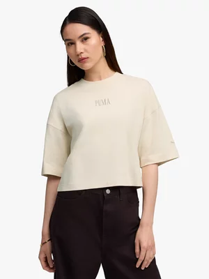 Puma Women's Premium Essentials Oversized Graphic Alpine T-shirt 