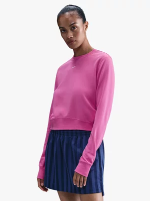 Nike Womens Sportswear Chill Terry Pink/Sail Crew Sweatshirt