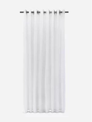 Volpes Verona White Eyelet Unlined Curtain