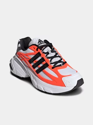 adidas Originals Men's Adistar XLG 2.0 White/Orange Sneaker