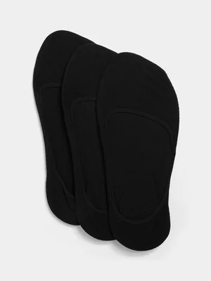 Exact Men's Black 3 Pack Secret Socks