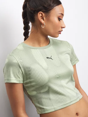 Puma Women's Dare To Tee Light Green Top