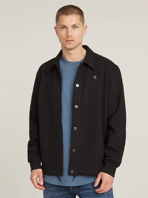 G-Star Men's Coach Dark Black Sweat Jacket