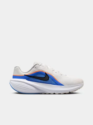 Nike Mens Downshifter 14 Platinum/Blue Running Shoes 