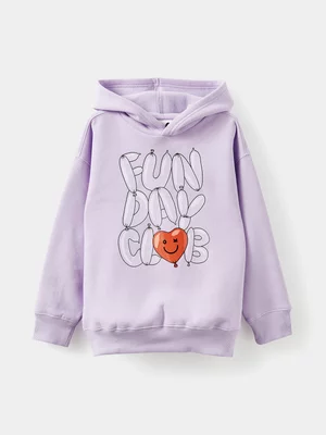 Cotton On Kids Girl Purple Sammy Oversized Hoodie