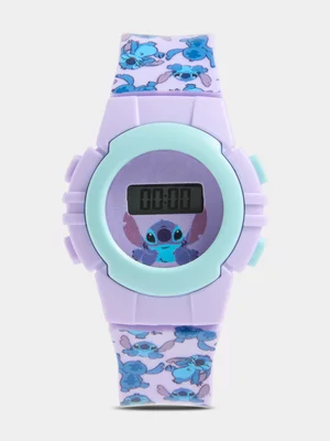 Stitch Purple Digital Watch