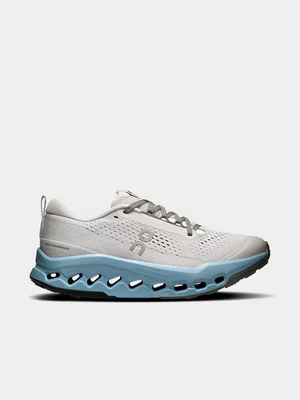 On Mens Cloudsurfer Trail 2 Rock/Niagara Trail Running Shoes 