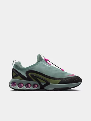 NIke Men's Air Max DN Roam Clay Green/ Fire Pink Sneaker
