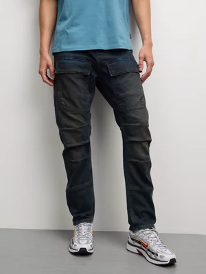 Redbat Men's Tech Tapered Dirty Wash Jeans