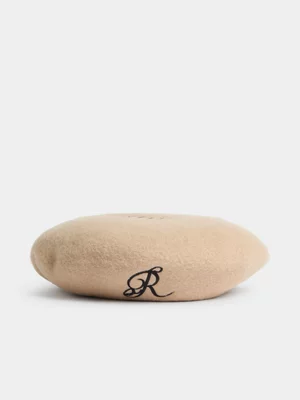 Redbat Unisex Embroidered Stone Beret