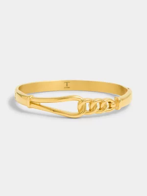 Tempo Jewellery Gold Plated Swan Bracelet   