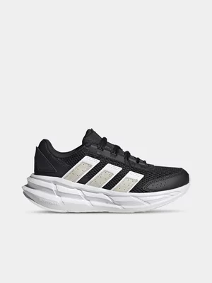 Women's adidas Astrastar J Black/White Sneaker