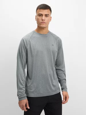 TS Mens Legacy Grey Melange Tee