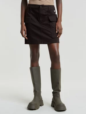 G-Star Women's Cargo Mini Dark Black Skirt