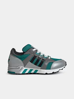 adidas Originals Men's Equipment Cushion 93 Silver/Green Sneaker