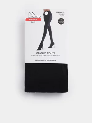 Jet Women's Black 2 Pack Opaque Tights