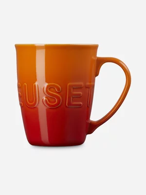 le creuset extra large logo mug flame 580ml