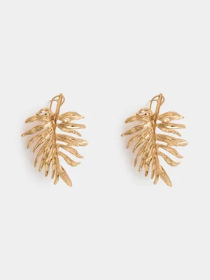 Leaf Drop Earrings