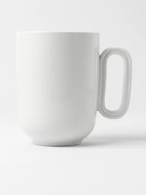 Sur La Table Sleek Handle Mug White 445ml