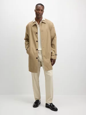 Exact Men's Natural Trench Coat 