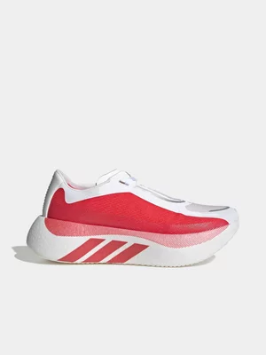adidas Womens Hyperboost Edge Pure Ruby Running Shoes 