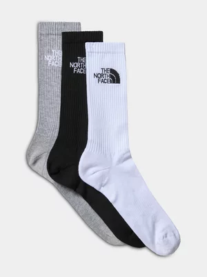 The North Face Multi Sport Cush Crew Socks 3P