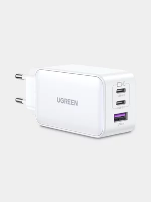 Ugreen 3 Port Gan 65W PD Wall Charger
