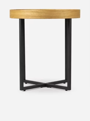 Music Side Table Black 70cm