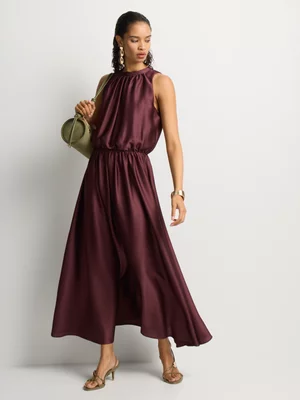 Blouson Column Dress