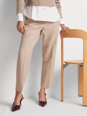 Tapered Darted High Waist Pants