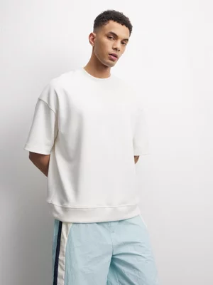 The FIX Men's White Scuba Co-Ord Top