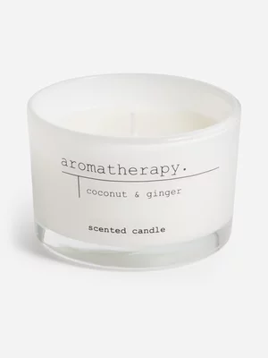 Jet Home White Small Slogan Candle