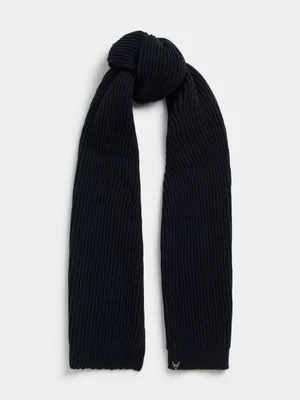 Exact Men's Navy Knit Scarf 