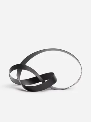 Jet Home Black Ribbon Decor 